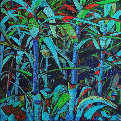 Tropical leaves Darya Emelyanova